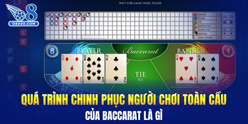 Quá trình chinh phục người chơi toàn cầu của Baccarat là gì